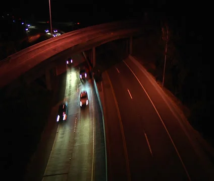 Highway Night_TIMELAPSE 3 Stock Footage 39133307
