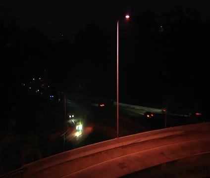 Highway Night_TIMELAPSE 4 Stock Footage 39132420