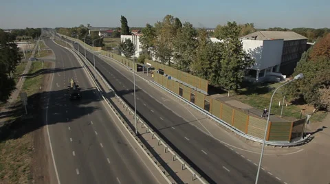 Highway outside the city, intersection 動画素材 38519624