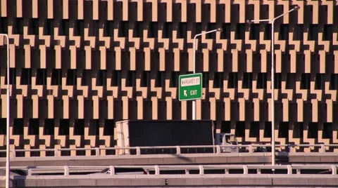 Highway pattern  Stock Footage 40031038