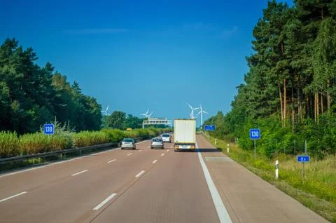 On the highway Stock Photos
