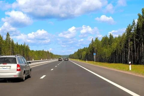 Highway. Stock Photos