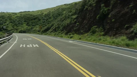 HIghway POV 2 Stock Footage 145883802