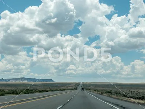 Highway of the Prairies Stock Photos