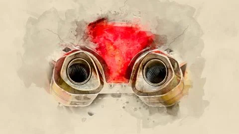 Highway-ring motorcycle races Illustration