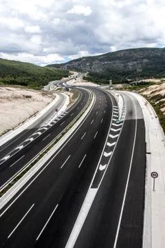 Highway road Stock Photos