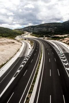 Highway road Stock Photos