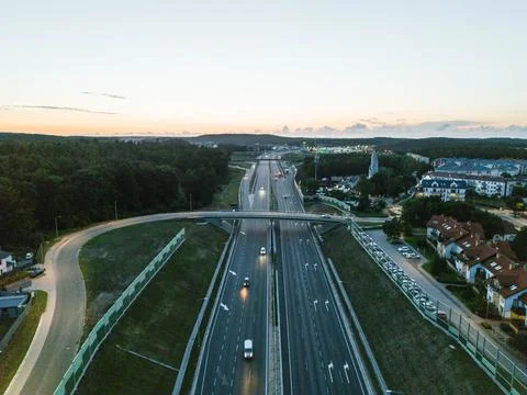 Highway Road Foto stock