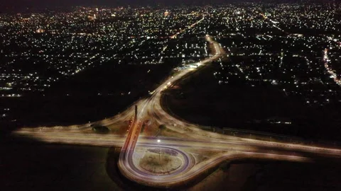 Highway road Solo Video stock 131258349