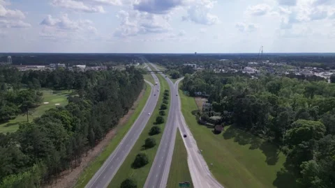 Highway road with traffic Stock Footage 241942033