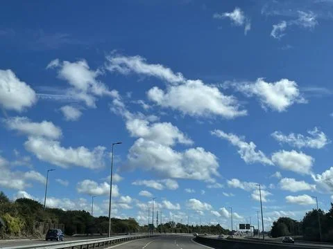Highway scenery Stock Photos