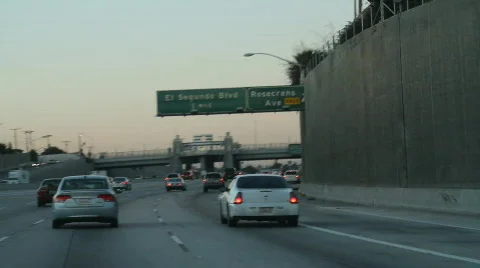 Highway Sign 7 Stock Footage 763251
