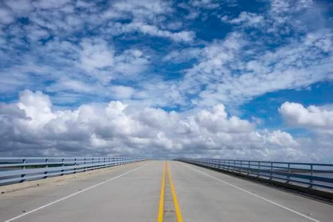 Highway to the sky 스톡 사진