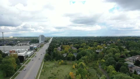 The highway from the sky view Stock Footage 217764490