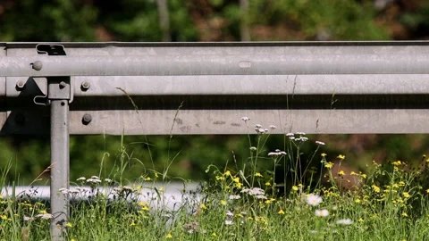 A highway speed traffic blur Stock Footage 158997493