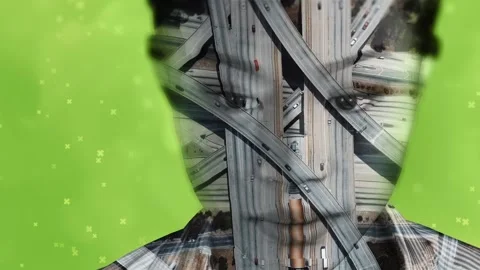 Highway star - concept Stock Footage 292449141