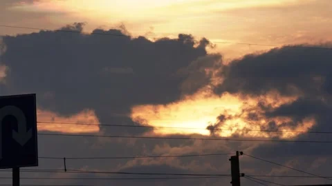 Highway at sunset Stock-Footage 344823283