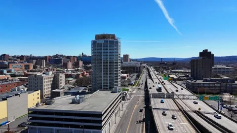 Highway - Syracuse, NY Stock Footage 336591210