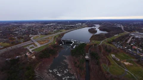 Highway system — quebec Stock Footage 320748924