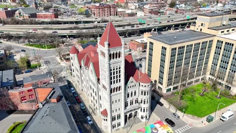 Highway System - Syracuse, NY Video stock 336161674