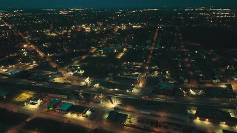Highway System - Syracuse, NY Stock Footage 336557567