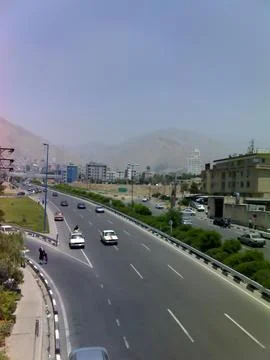 Highway in Tehran Stock Photos