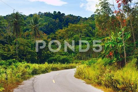 Highway in thailand Stock Photos