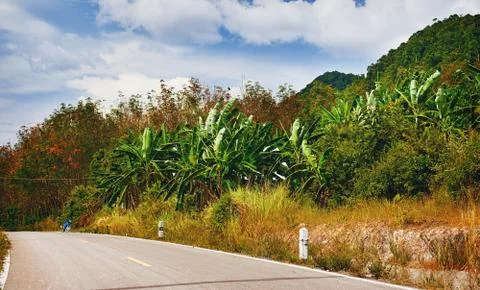Highway in thailand Stock Photos