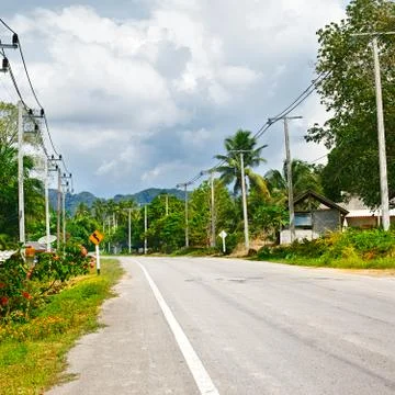Highway in thailand Stock Photos