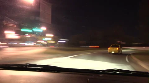 Highway Time Lapse Video stock 1065628