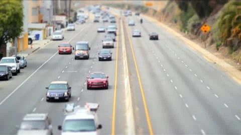 Highway Time-lapse Stock Footage 10910954