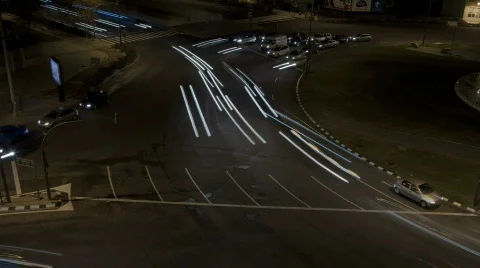 Highway timelapse Full HD Stockbeeldmateriaal 306853