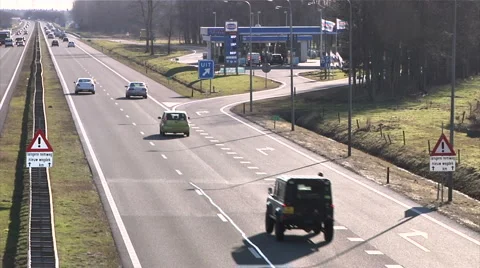 Highway-timelapse4 Stock Footage 2721923