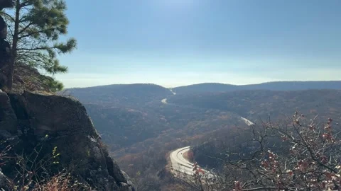 Highway to top of mountain 動画素材 294277830