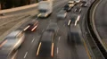 Highway Traffic 11 Tilt Down Timelapse Highway Sunset HD Footage