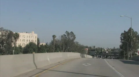 Highway traffic 4 Video stock 414763