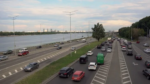 Highway Traffic 4k Stock Footage 114275890