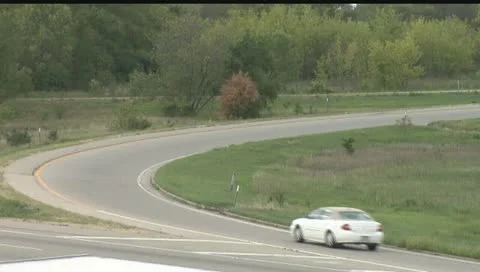 Highway Traffic Backup Stockbeeldmateriaal 20496029