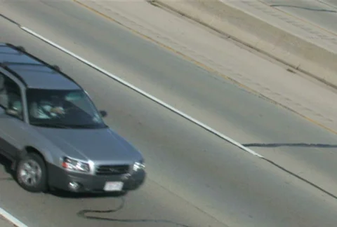 Highway Traffic, Canted Angle Stock-Footage 283944