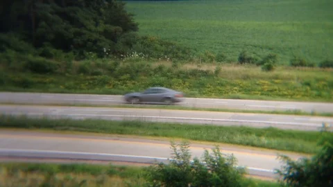 Highway Traffic Clip Stock Footage 78200445