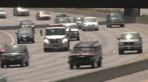 HIGHWAY TRAFFIC Stock Footage 547702