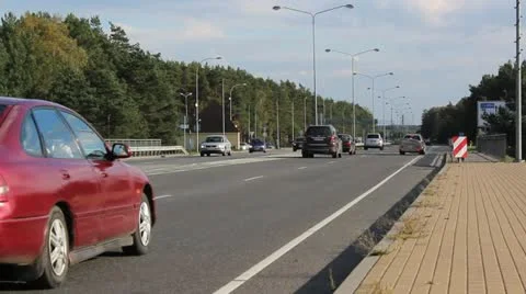 Highway traffic Stock Footage 12256267