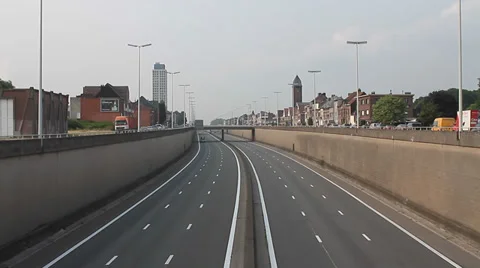 Highway with traffic Stock-Footage 30363681