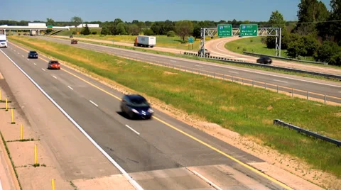 Highway Traffic Stock Footage 33533177