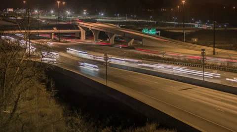 Highway traffic Stock Footage 35871660