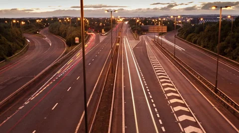 Highway Traffic Stock Footage 40358743