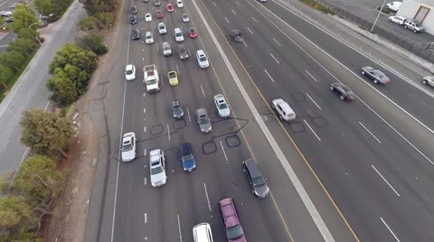 Highway Traffic Video stock 43175999