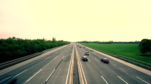Highway traffic Stock Footage 49692184