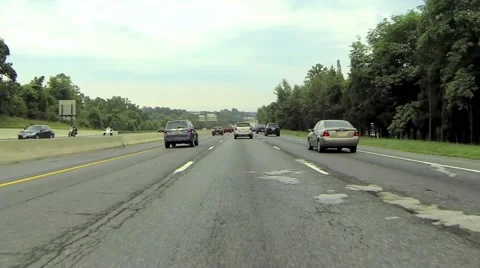 Highway Traffic Stock Footage 59791994
