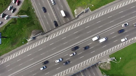 Highway Traffic Stock-Footage 62589204